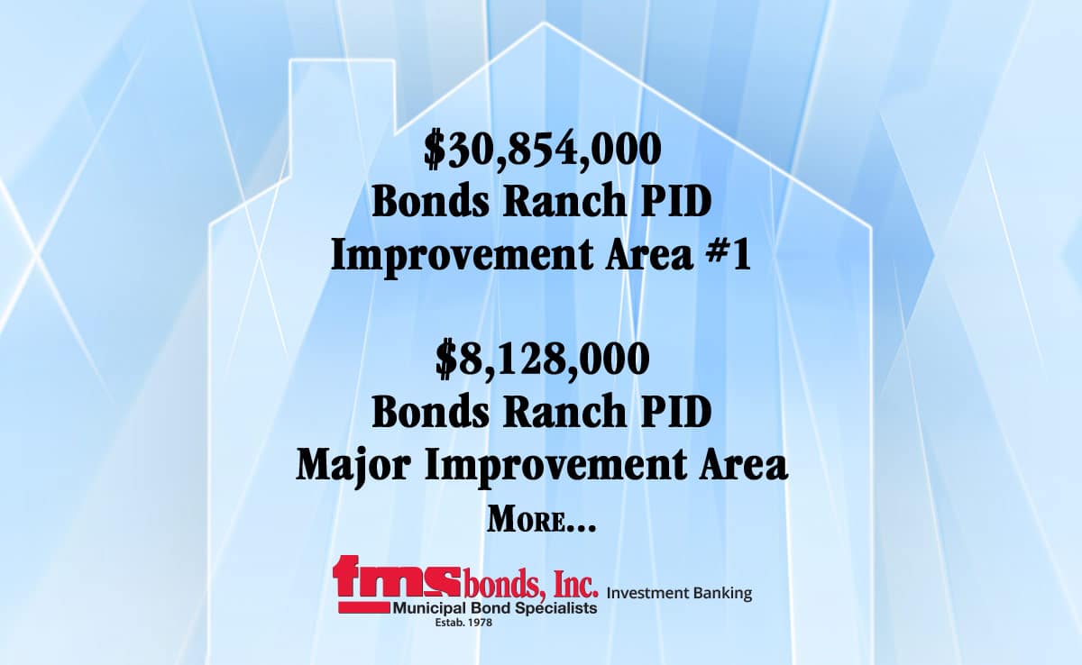 Estates at Eagle Mountain Lake bond financing in Tarrant County, Texas.